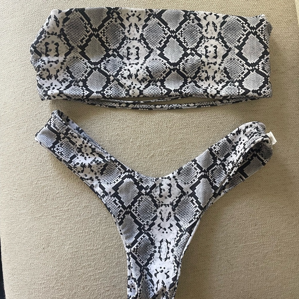 Brand New Snakeskin Swimsuit